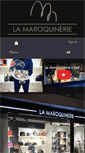 Mobile Screenshot of lamaroquinerie.be